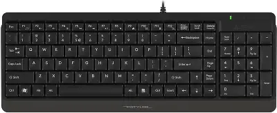Клавиатура A4Tech Fstyler FK15 черный USB (FK15 BLACK)