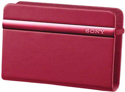 Кожаный кейс Sony LCJ-THF(красный)