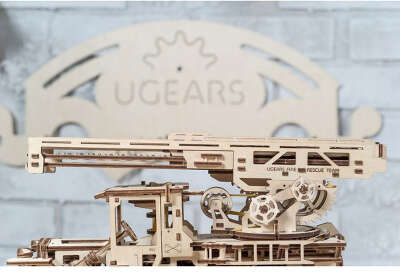 Конструктор 3D-пазл Ugears Пожарная лестница [4820184120310]