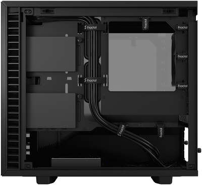 Корпус Fractal Design Define 7 Nano Black TG Light Tint, черный, Mini-ITX, Без БП (FD-C-DEF7N-02)