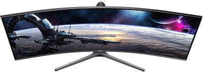 Монитор 43" Samsung C43J890DKI VA 3840x1200 Curved HDMI, DP USB-Hub