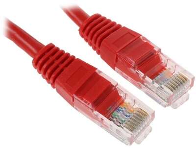 Cablexpert PP12-0.5M/R Патч-корд UTP   кат.5e, 0.5м, литой, многожильный (красный)