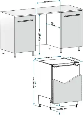 Freezer Hyundai HBF 0810 white