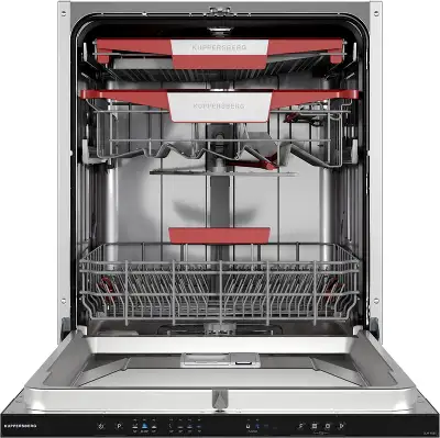 Посудомоечная машина встраив. Kuppersberg GLM 6081 2100Вт полноразмерная серебристый/черный