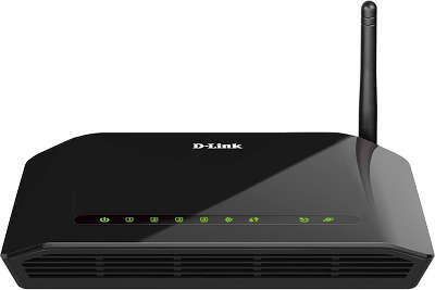 Маршрутизатор беспроводной D-Link DSL-2640U/RA 10/100BASE-TX