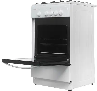 Плита Газовая Gefest CG 50М02 К73 белый (без крышки) реш.чугун