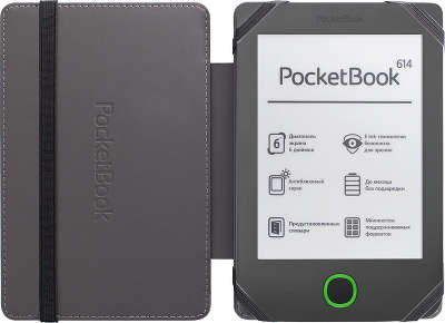 Электронная книга 6" PocketBook 614 Limited Edition, серая