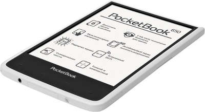 Электронная книга 6" PocketBook 650, WiFi, белая