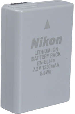 Аккумулятор Nikon EN-EL14a ( мАч) для D3xxx, D5xxx, Df, P7800