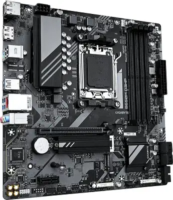 Материнская плата Gigabyte B650M D3HP SocketAM5 AMD B650 4xDDR5 mATX AC`97 8ch(7.1) 2.5Gg RAID+HDMI+DP