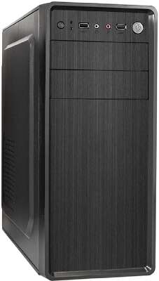 Exegate EX283729RUS Корпус Miditower XP-401 Black, ATX, <без БП>, 2*USB, Audio