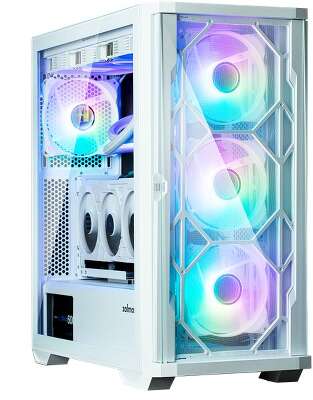 Корпус Zalman Z10 DUO White, белый, ATX, без БП (Z10 DUO White)