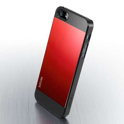 Чехол Spigen SGP Saturn для iPhone 5/5S, Metal Red [SGP10143]