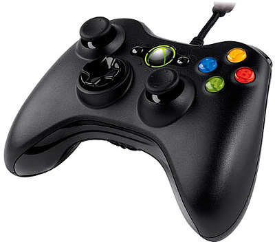 Геймпад Microsoft проводной для PC/XBOX360 (52A-00005)