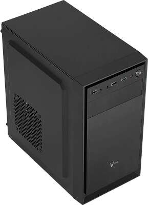 Корпус MiniTower FORMULA (AEROCOOL) CS-104-S-BK-V1 black (mATX, без БП, 3xUSB Type-A) (CS-104-S-BK-V1 (F))