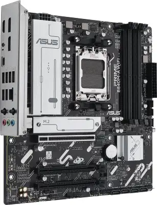Материнская плата Asus PRIME B840M-A WIFI SocketAM5 AMD B840 4xDDR5 mATX AC`97 8ch(7.1) 2.5Gg RAID+HDMI+DP