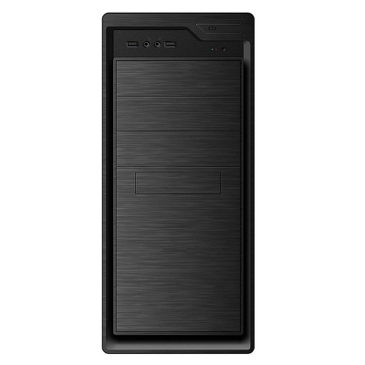 Корпус MidiTower Powerman BA831 Black PM-600ATX-F U3.0*2+A(HD) ATX, mATX