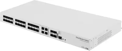 Коммутатор MikroTik Cloud Router Switch, управляемый,4x1 Гбит/с,SFP: 20x1 Гбит/с,SFP+: 4x10 Гбит/с