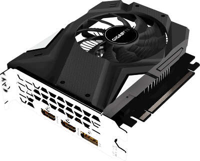 Видеокарта GIGABYTE nVidia GeForce GTX1650 Mini ITX OC 4Gb DDR5 PCI-E 2HDMI, DP