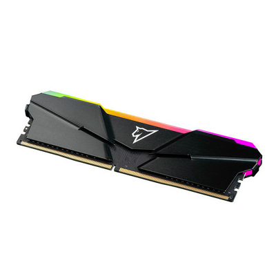 Оперативная память Netac Shadow RGB 8GB DDR4-3200 (PC4-25600) C16 16-20-20-40 1.35V XMP Memory module (DIMM) Grey