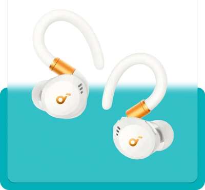 Наушники беспроводные Anker Soundcore Sport X20, белые [A3968G21]