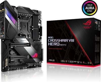 Материнская плата ATX LGAAM4 ASUS ROG CROSSHAIR VIII HERO (WI-FI)