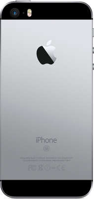Смартфон Apple iPhone SE [MP862RU/A] 128 GB space gray