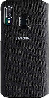 Чехол-книжка Samsung для Samsung Galaxy A40 (2019) Wallet Cover черный (EF-WA405PBEGRU)