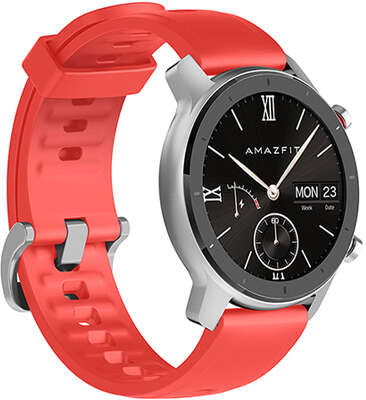 Смарт-часы Amazfit A1910 GTR 42mm, Coral Red [AMF-6970100373042]