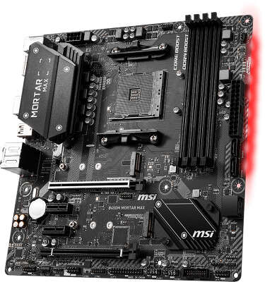 Материнская плата microATX LGAAM4 MSI B450M MORTAR MAX