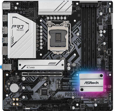 Материнская плата mATX LGA1200 ASRock Z590M PRO4