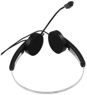 Genius HS-220U, регулируемое оголовье, мягкие удобные амбушюры, выносной микрофон с шумоподавлением, пульт управления 31710020402