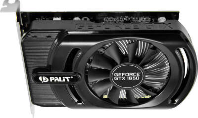 Видеокарта Palit nVidia GeForce GTX1650 StormX+ 4Gb DDR5 PCI-E HDMI, 2DP