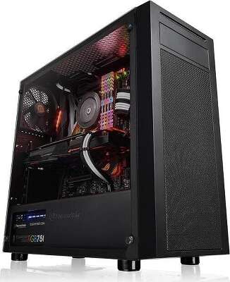 Корпус Thermaltake Versa J22 TG, черный, ATX, Без БП (CA-1L5-00M1WN-00)