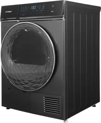 Сушильная машина Hyundai DFE8401 кл.энер.:A++ макс.загр.:8кг темно-серый