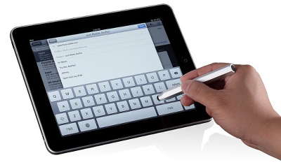 Алюминиевый стилус Just Mobile AP-818BL для iPad, синий