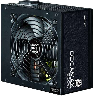 Блок питания Zalman DecaMax 500W 80+ White 
