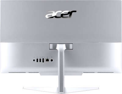 Моноблок Acer Aspire C22-320 21.5" FHD A9 9425/4/1000/R R5/WF/BT/Cam/Kb+Mouse/Endless OS,серебристый