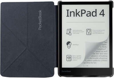 Обложка для электронной книги PocketBook 743G/743C, Shell [H-SO-743-K-WW], черная