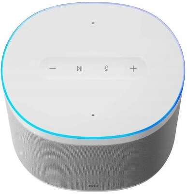 Умная колонка Xiaomi Mi Smart Speaker L09G Маруся серебристый/белый 12W 1.0 BT/USB (QBH4221RU)