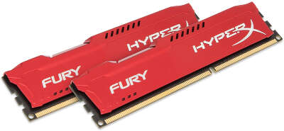 Набор памяти DDR-III DIMM 2x4Gb DDR1333 Kingston HyperX Fury (HX313C9FRK2/8)