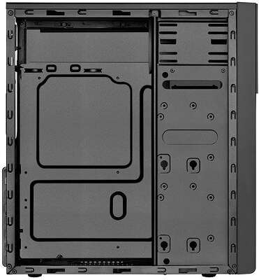 Корпус SilverStone PS13B Black, черный, ATX, Без БП (SST-PS13B)