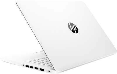 Ноутбук HP 14-ck0011ur White 14" HD N4000/4/128SSD/WF/BT/Cam/W10 (4KA23EA)
