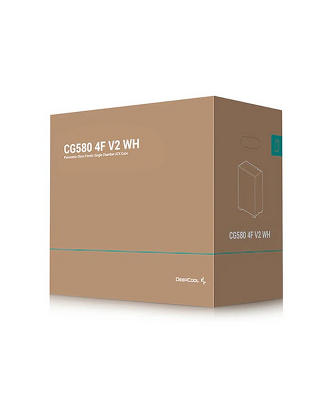 корпус Deepcool CG580 4F V2 WH без БП, боковое окно (панорама), 4x120mm ARGB PWM вентилятора, белый, ATX (R-CG580-WHADA4-G-2)