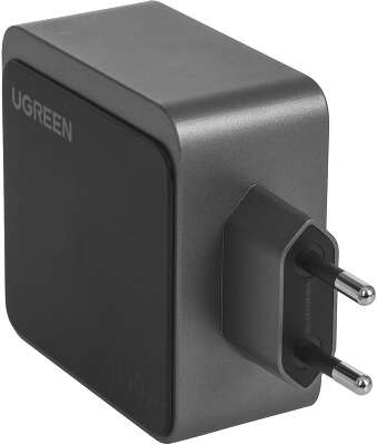 Зарядное устройство UGREEN X570 (45575) Nexode S 140W USB-A+3*USB-C GaN Tech Fast Charger EU. Цвет: серый