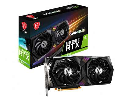 Видеокарта MSI nVidia GeForce RTX3060 GAMING 12G 12Gb DDR6 PCI-E HDMI, 3DP