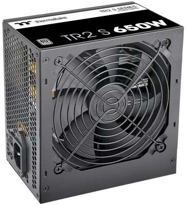 Блок питания ПК Thermaltake TR2 S 650 /0650W/Non Modular/Non Light/Single Voltage/Analog/80 Plus/EU/Non JP CAP/All Flat Cables