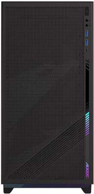 Корпус для ПК Gigabyte AORUS C400G MidTower, ATX, USB-C x1, USB 3.0 x2, Audio I/O, Black,TG