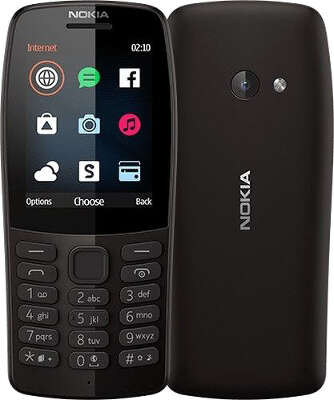 Мобильный телефон Nokia 210 Dual Sim Black