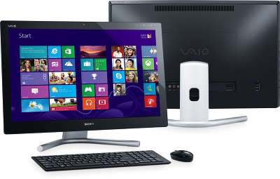 Моноблок 24" Sony VAIO SVL2412M1RB Black FHD/ i5-3210M/ 8/ 1000/ GT620M 2Gb/ BD/ WF/BT/CAM/ W8